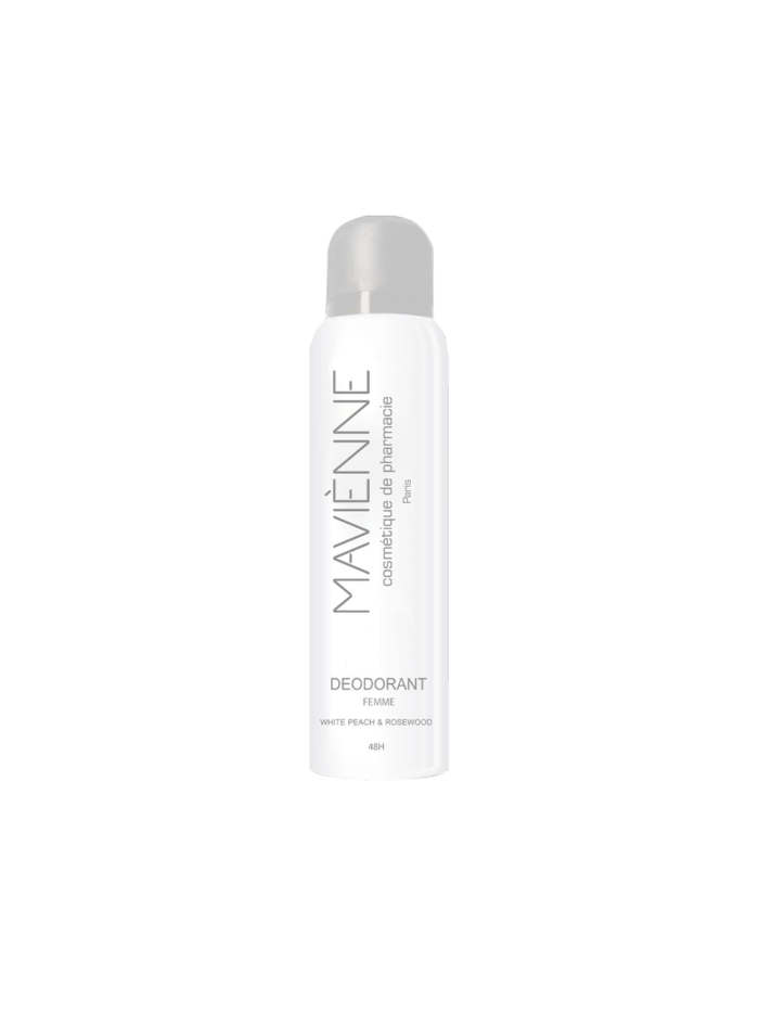 MAVIÈNNE DEODORANT WHITE PEACH & ROSEWOOD 48H